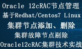 Oracle 12c RAC集群节点添加删除实战视频教程