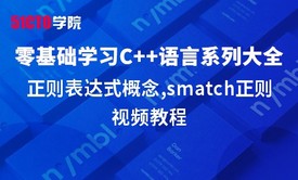 零基础学习C++语言系列大全之正则表达式概念,smatch正则视频教程