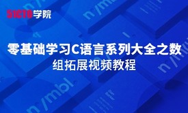 零基础学习C语言系列大全之数组拓展视频教程