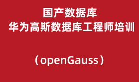华为高斯GaussDB数据库培训（openGauss）